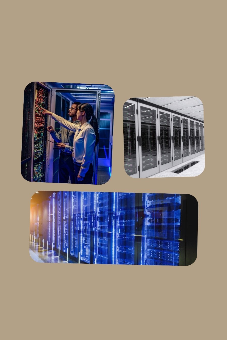 Server rack equipment that requires controlled humidity levels
